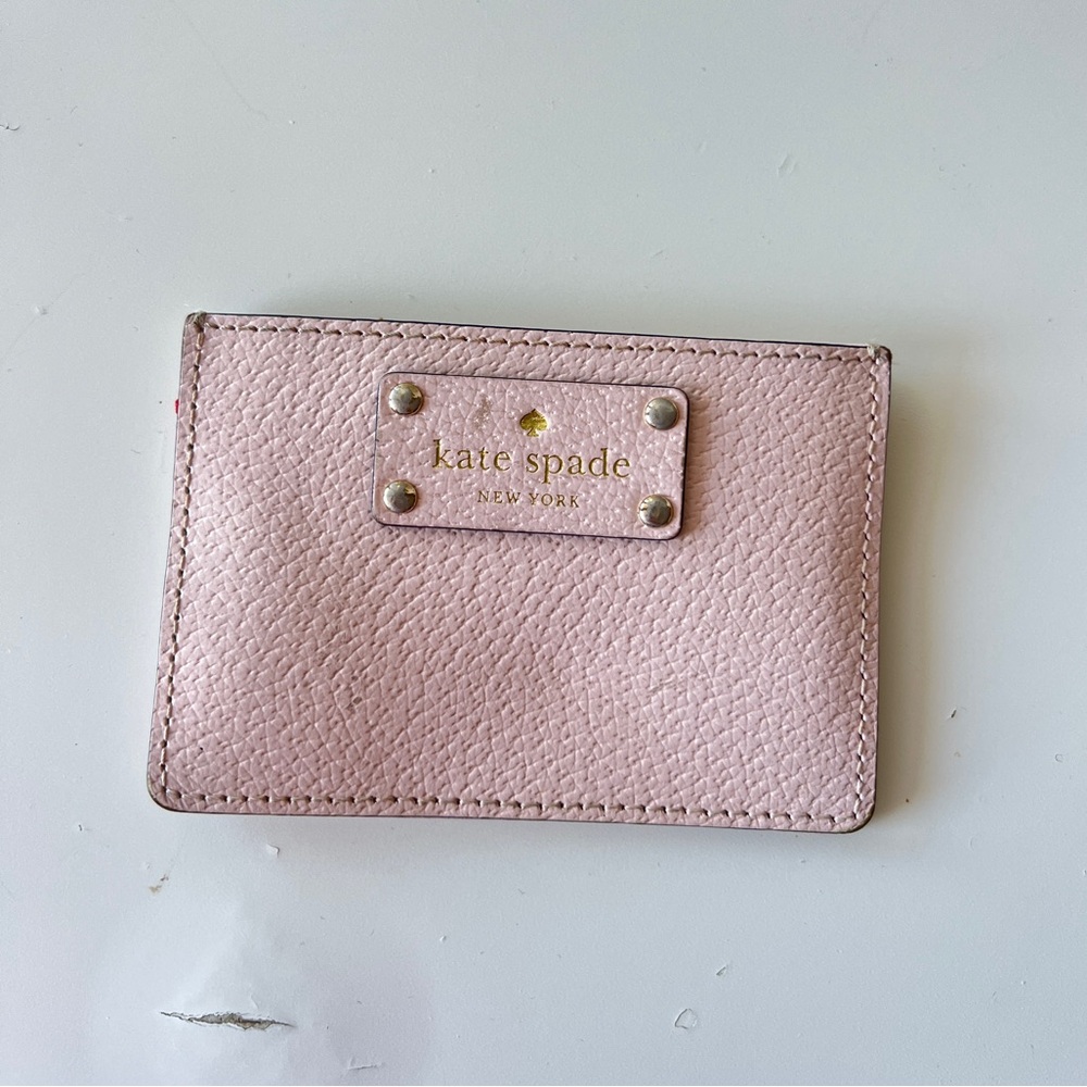 Kate Spade Blush Pink Card Holder